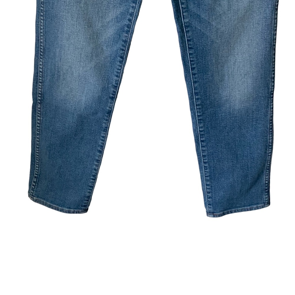 MADEWELL Stovepipe Jeans Straight Leg Mid-Rise Cropped Blue Size 26 - Picture 7 of 15